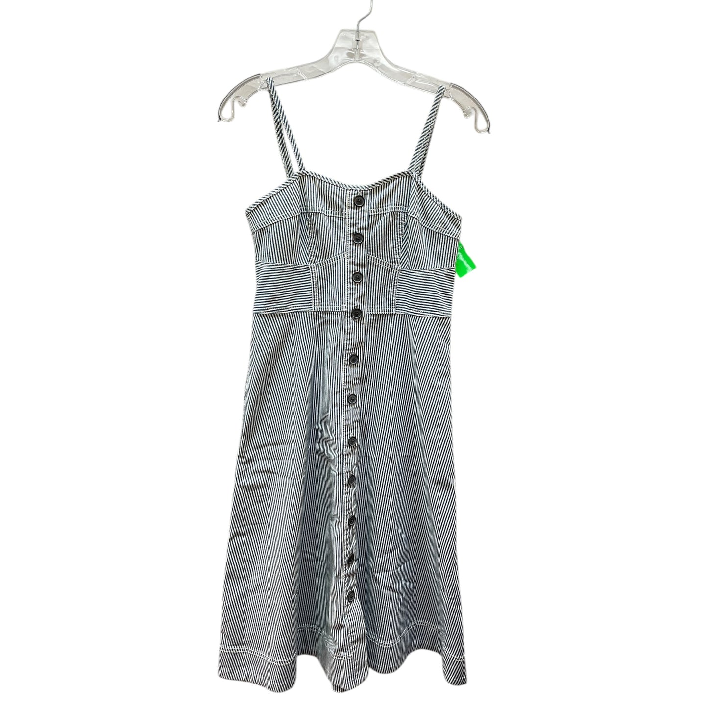 Dress Casual Midi By Universal Thread In Striped Pattern, Size:S