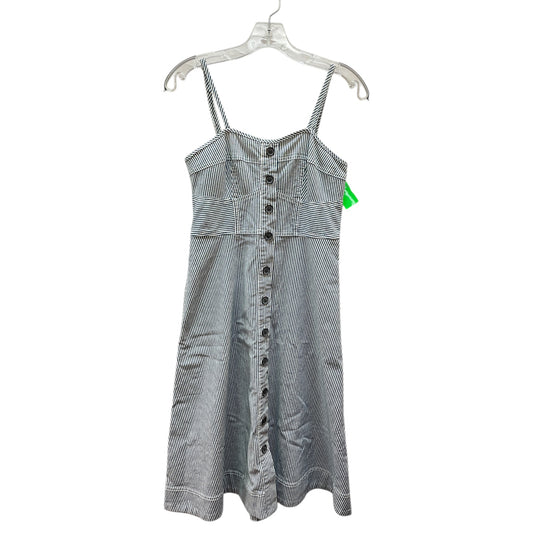 Dress Casual Midi By Universal Thread In Striped Pattern, Size:S