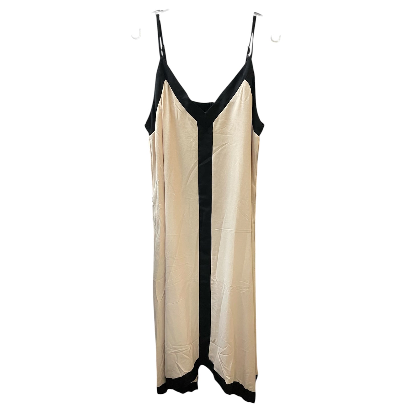Dress Casual Maxi By Prettygarden In Black & Cream, Size:Xl