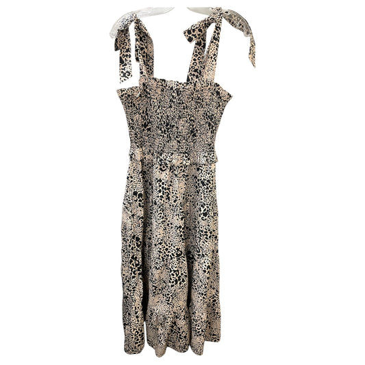 Dress Casual Maxi By Rebecca Taylor In Animal Print, Size:L