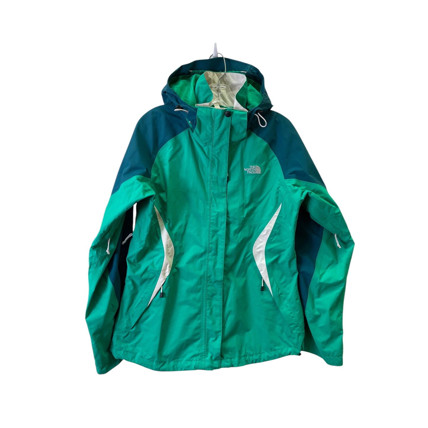 Coat Raincoat By The North Face In Aqua, Size:L