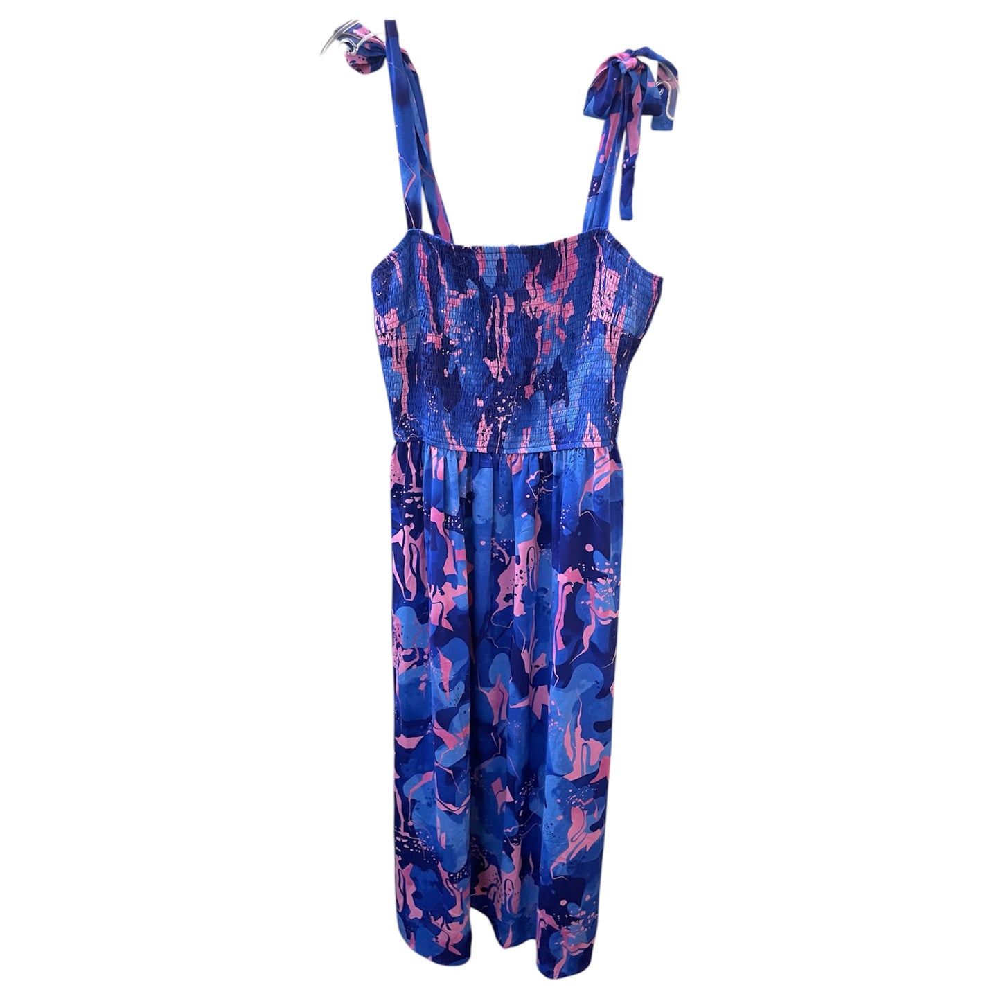 Dress Casual Maxi By Prettygarden In Blue & Pink, Size:Xl