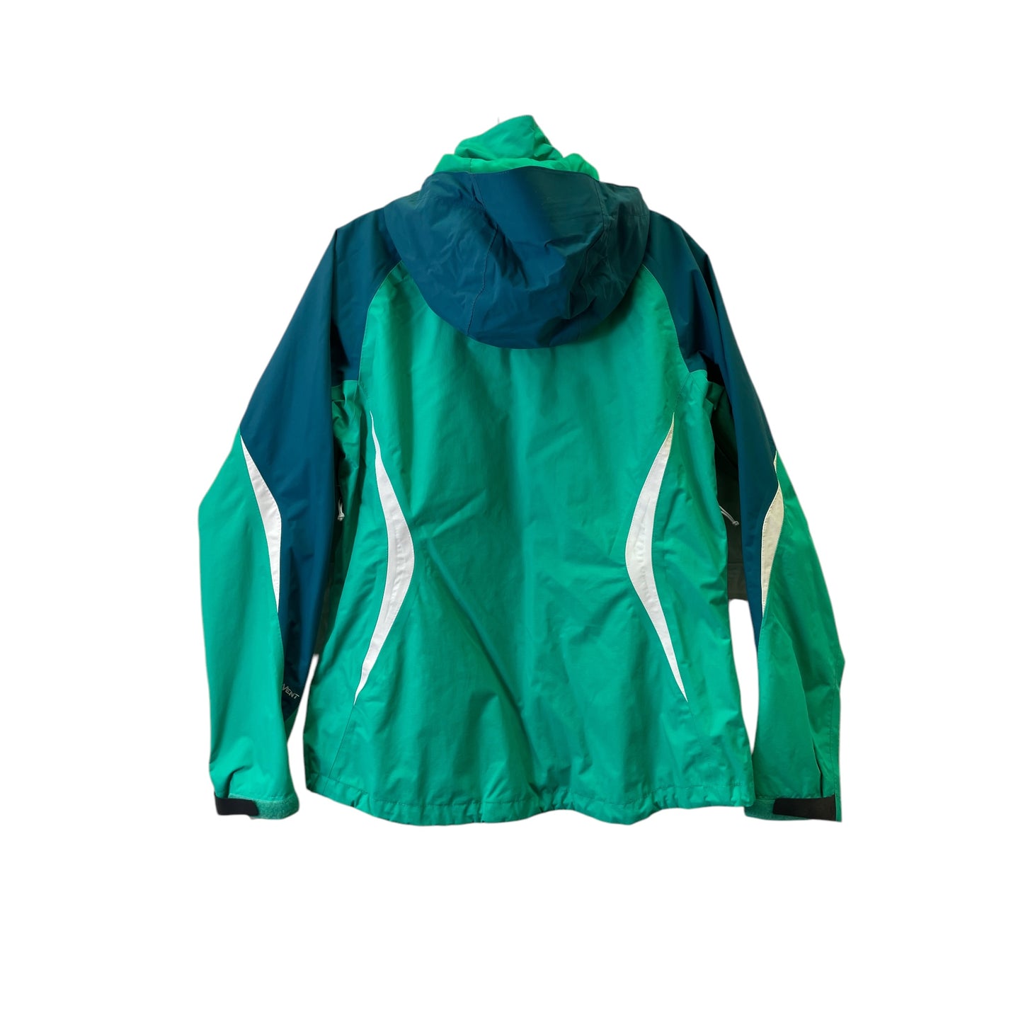 Coat Raincoat By The North Face In Aqua, Size:L