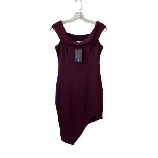 Dress Work By Fashion Nova In Maroon, Size:L