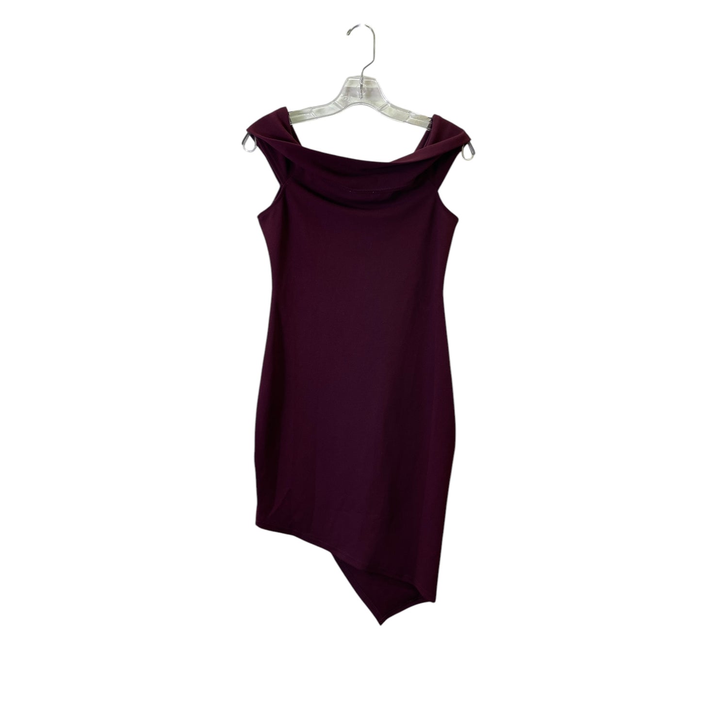 Dress Work By Fashion Nova In Maroon, Size:L