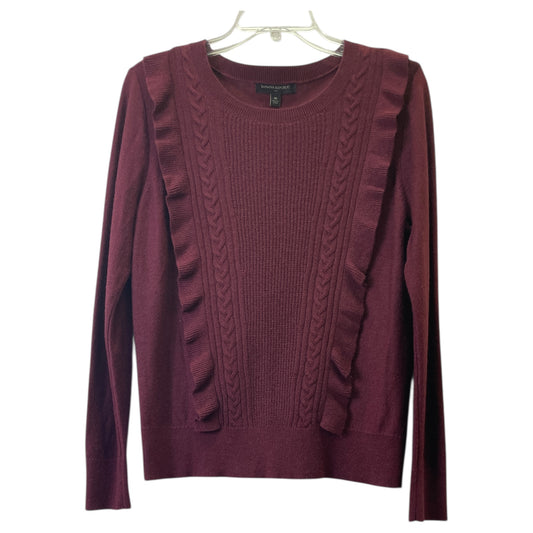 Sweater By Banana Republic In Red, Size:M