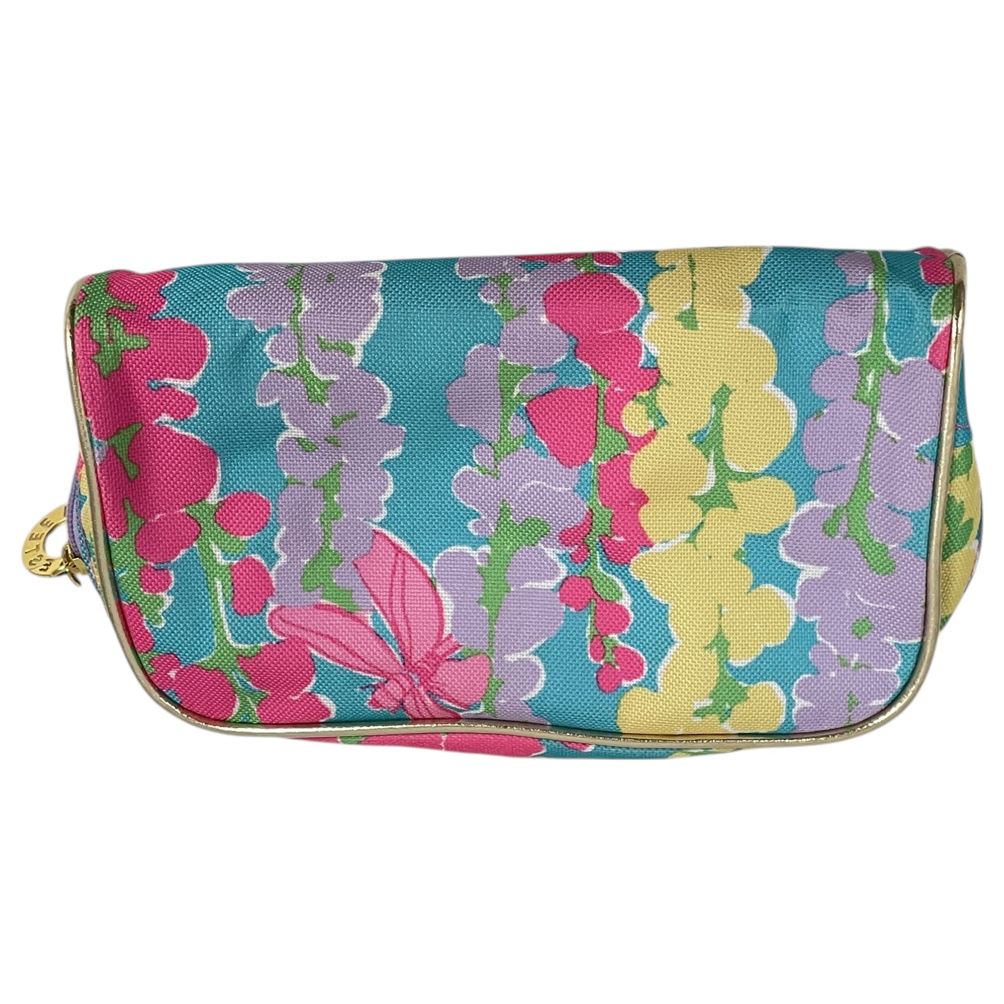 Makeup Bag Designer By Lilly Pulitzer In Floral Print, Size:Small