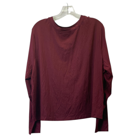 Top Ls Basic By A New Day In Red, Size:1X