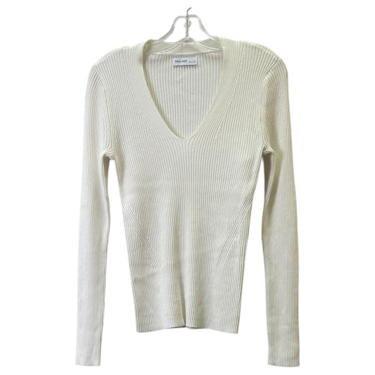 Top Ls By Nine West In Cream, Size:L