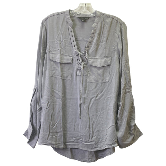 Top Ls By Rock And Republic In Grey, Size:M