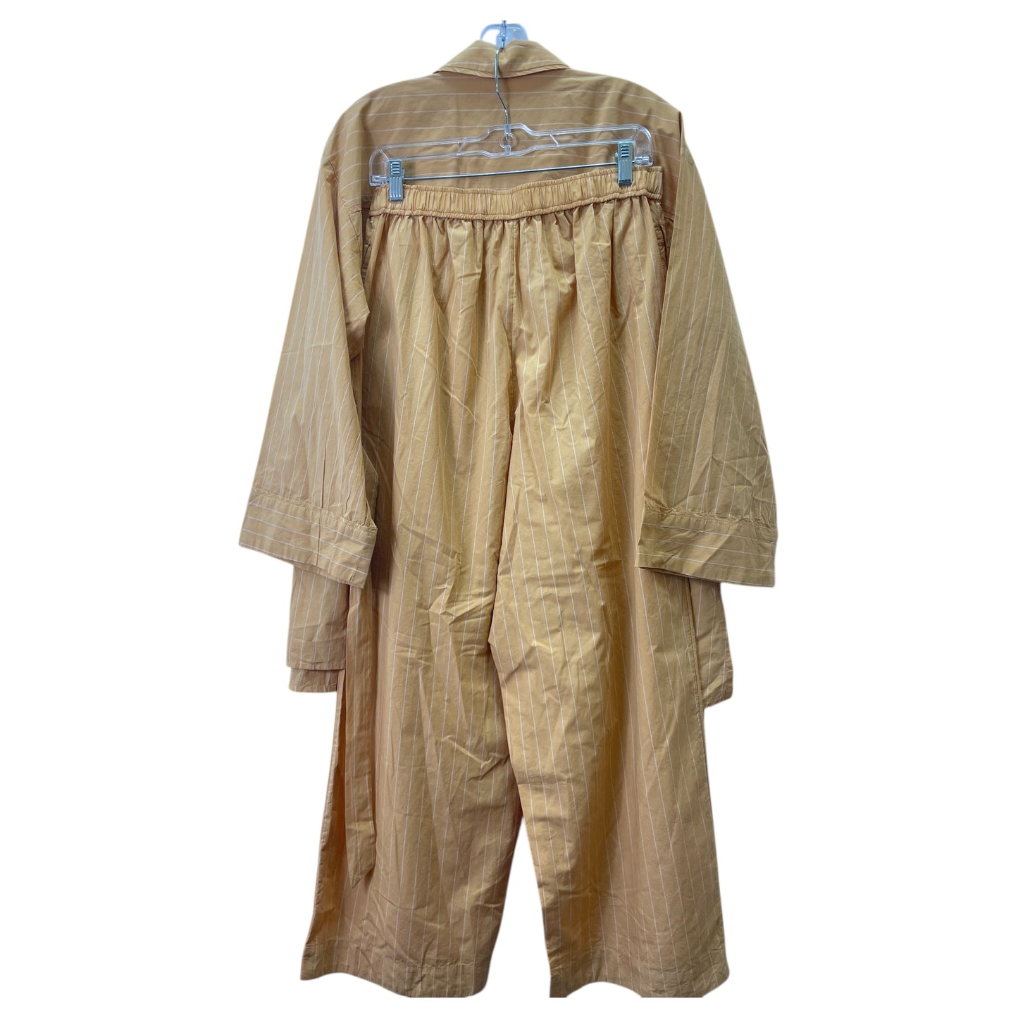 Pants Set 2Pc By Anthropologie In Yellow, Size:8