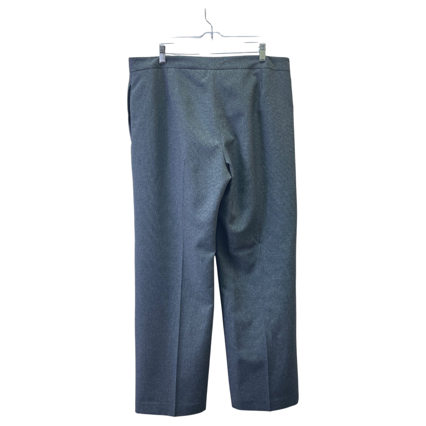 Pants Suit 2Pc By Kasper In Grey, Size:14