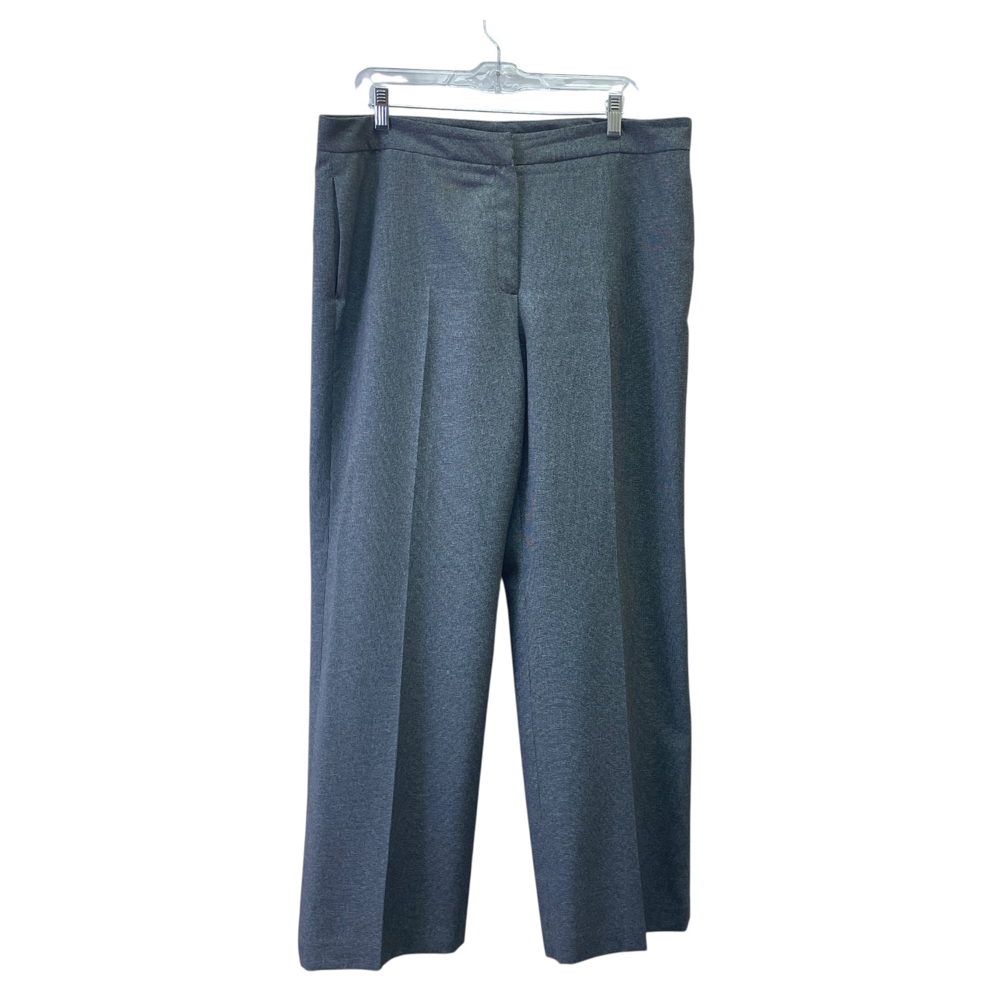 Pants Suit 2Pc By Kasper In Grey, Size:14