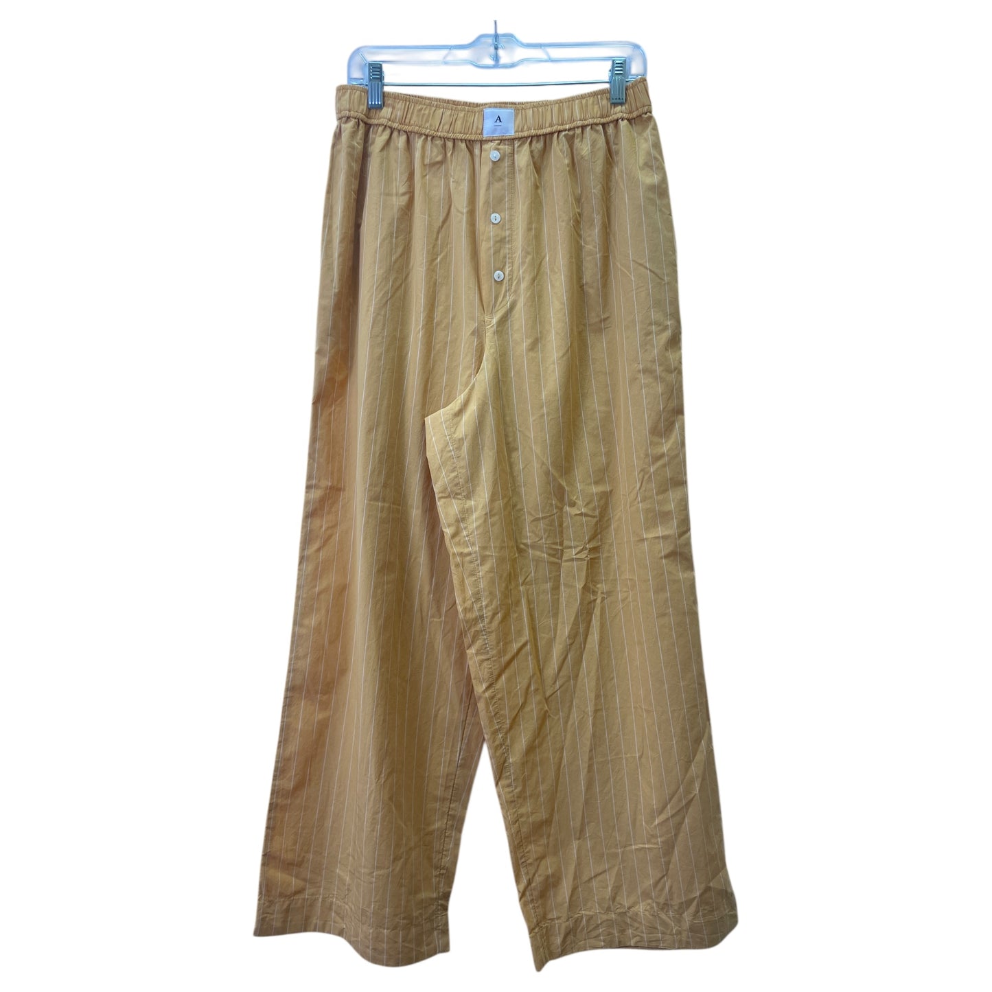 Pants Set 2Pc By Anthropologie In Yellow, Size:8