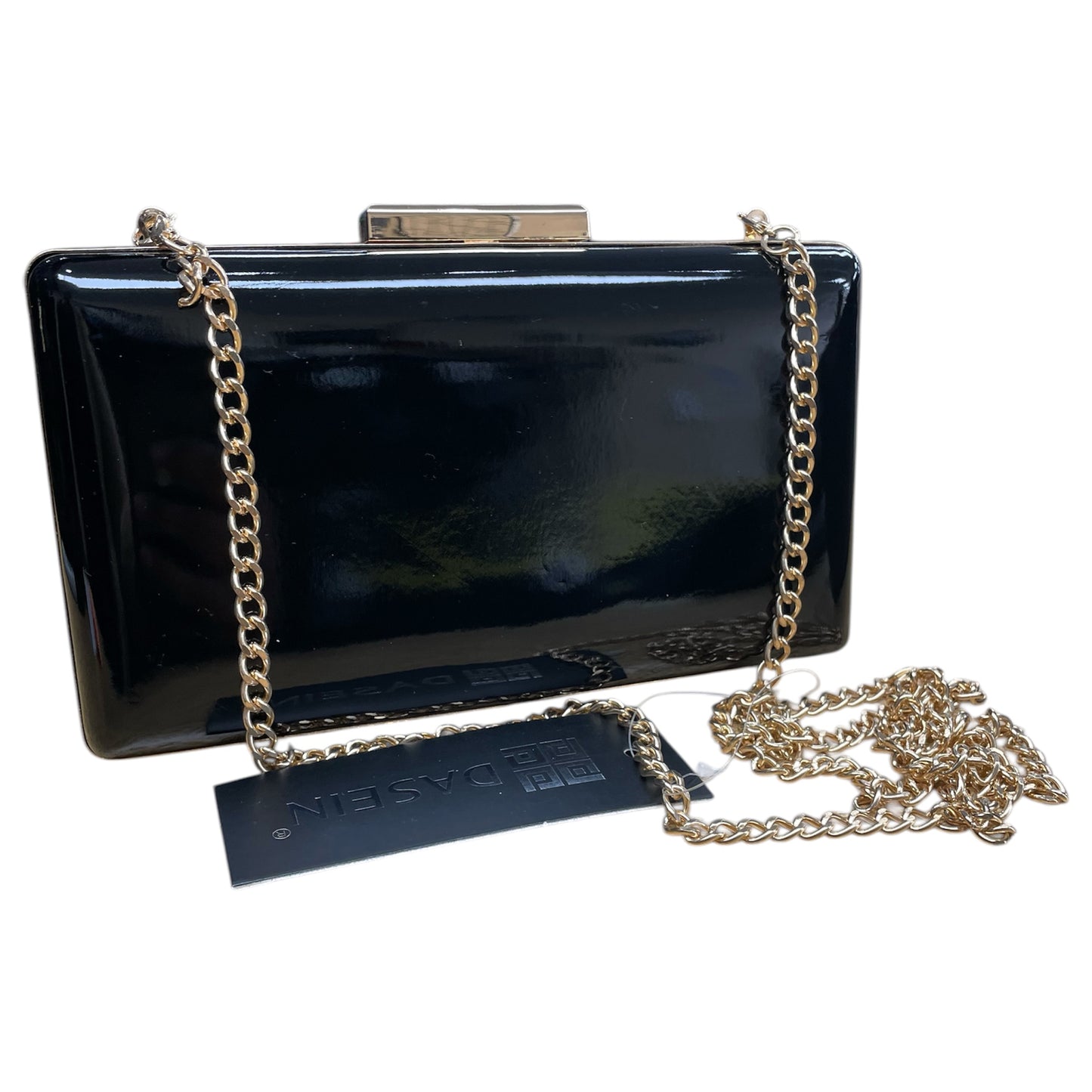 Crossbody By Daesin In Black & Gold, Size:Small