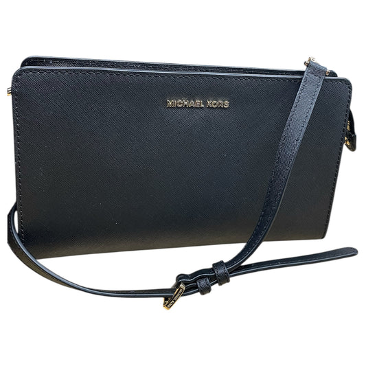 Crossbody Designer By Michael Kors In Black, Size:Medium