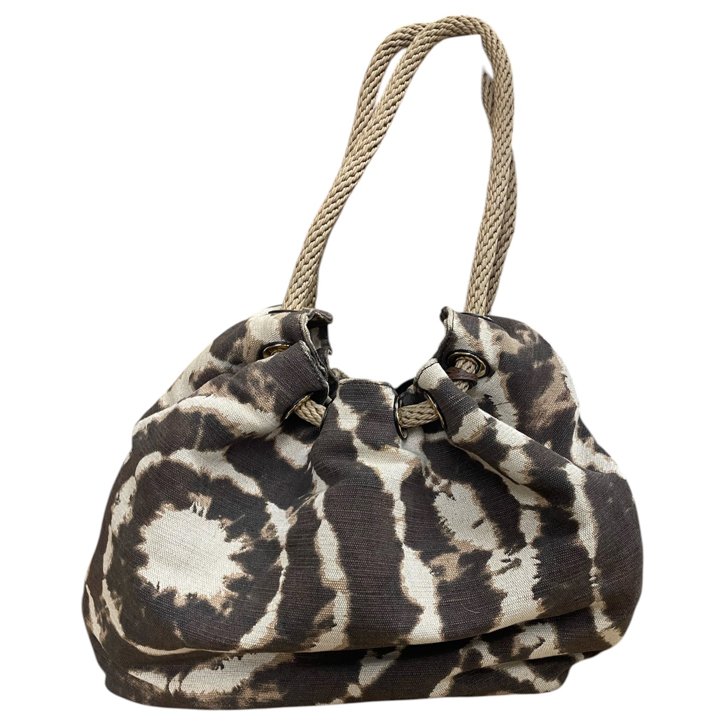 Handbag By Michael By Michael Kors In Brown & Tan, Size:Large