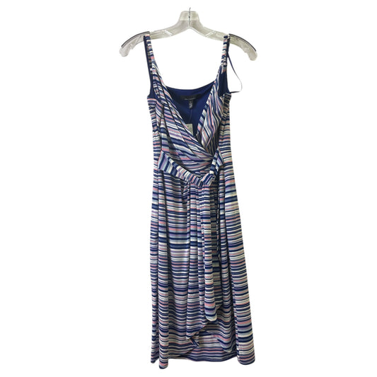 Dress Casual Short By White House Black Market In Purple & White, Size:Xs