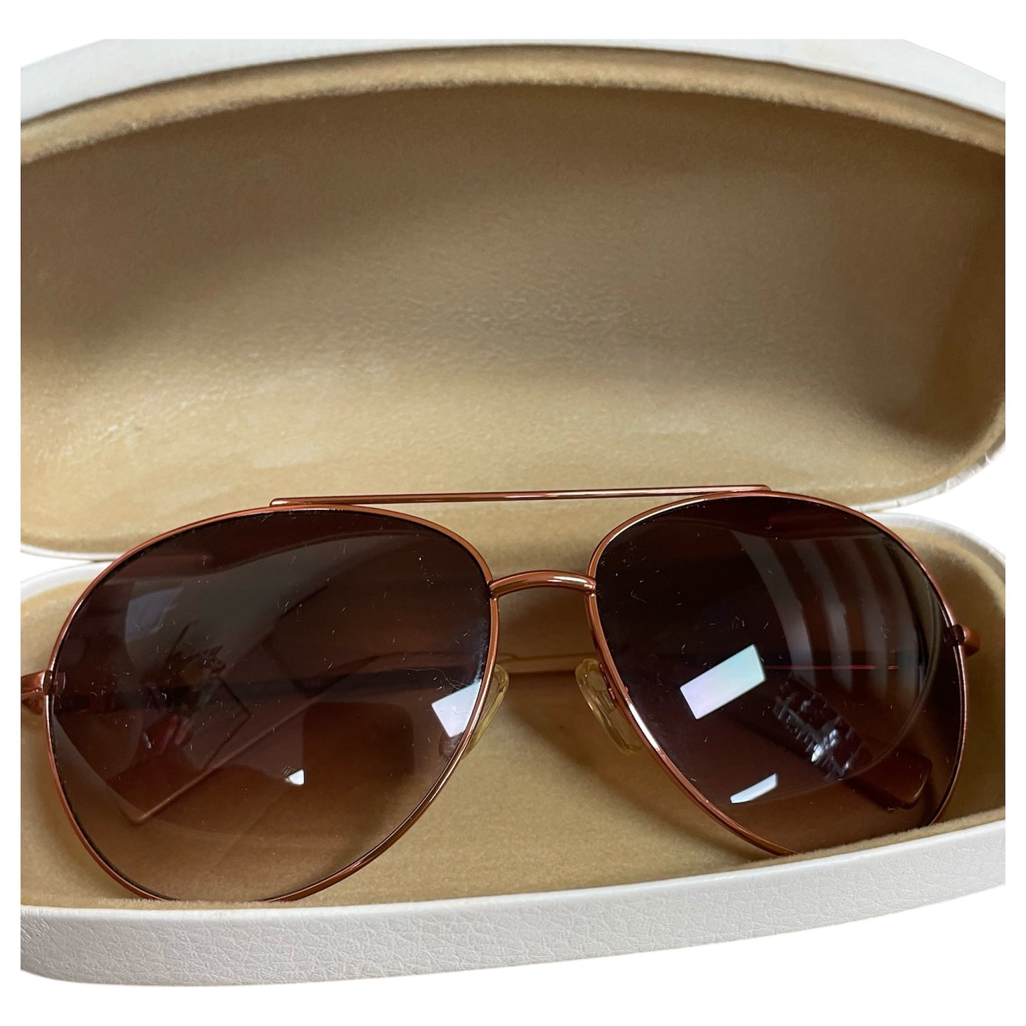 Sunglasses Designer By Michael Kors In Bronze