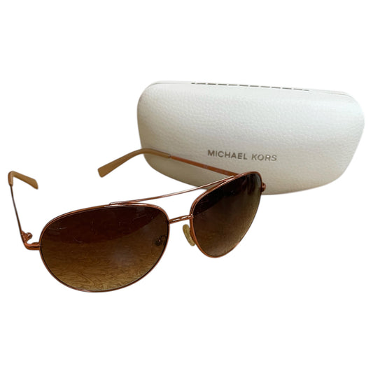Sunglasses Designer By Michael Kors In Bronze