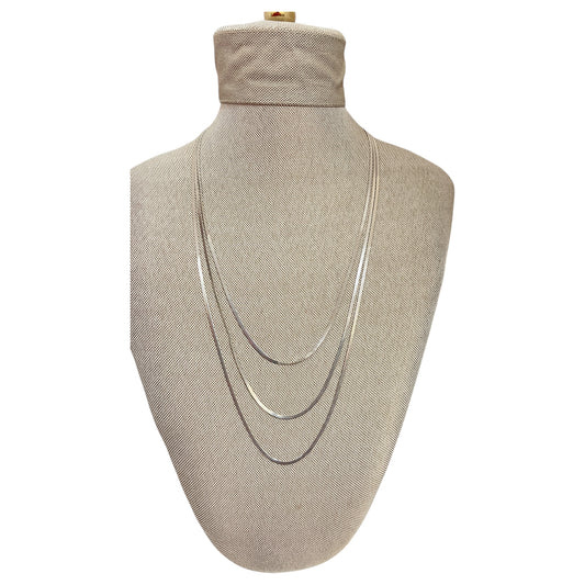 Necklace Other By Cme In Silver