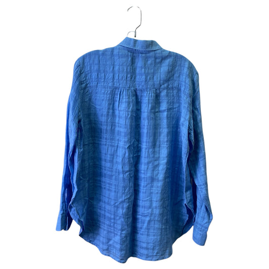 Top Ls By Pilcro In Blue, Size:M