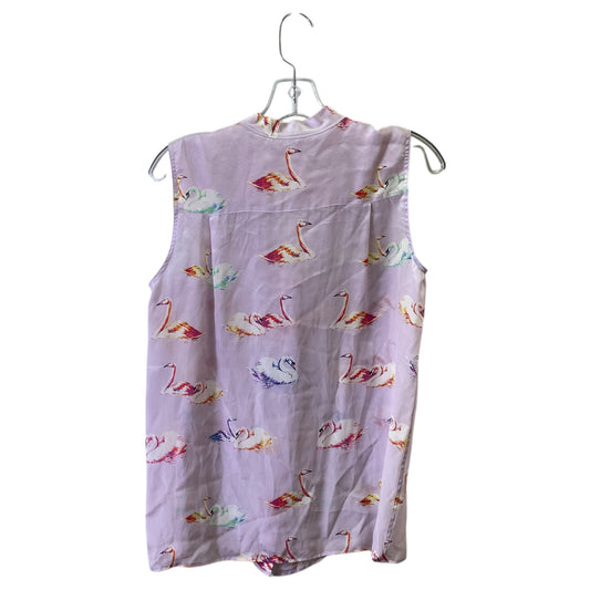 Top Sleeveless Designer By Marc Jacobs In Purple, Size:S