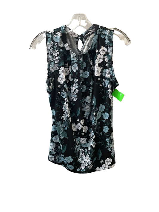 Blouse Designer By Karl Lagerfeld In Black & Green, Size:S