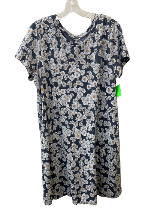 Dress Casual Midi By Toad & Co In Floral Print, Size:Xl