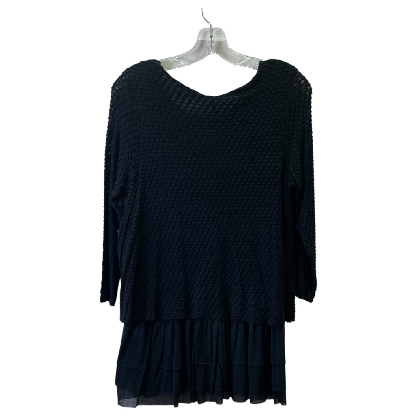 Top Ls By PETE In Black, Size:Xl