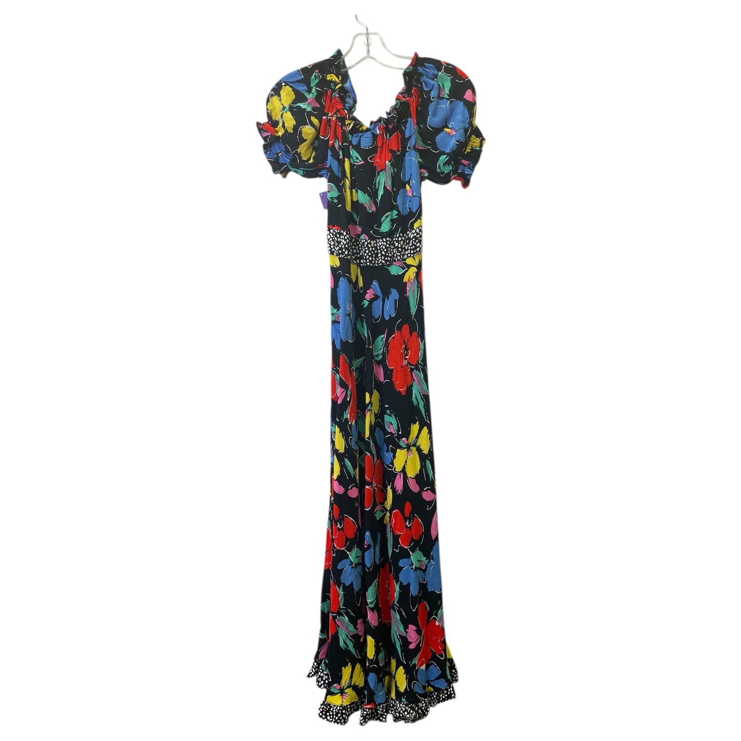 Dress Casual Maxi By Rixo In Black & Red, Size:Xs
