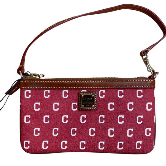 Handbag Designer By Dooney And Bourke In Red & White, Size:Small