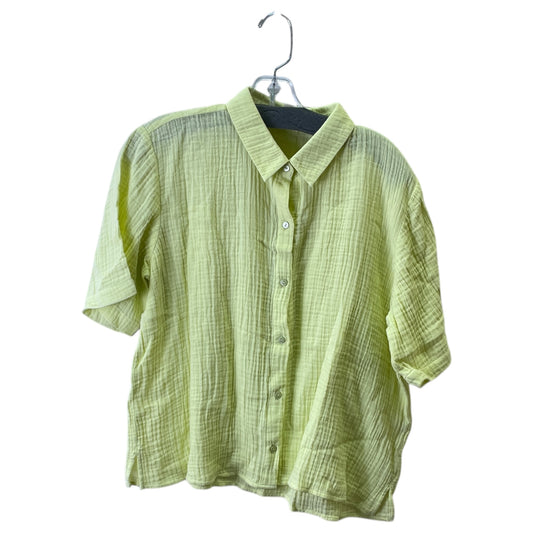 Top Ss By Eileen Fisher In Yellow, Size:M