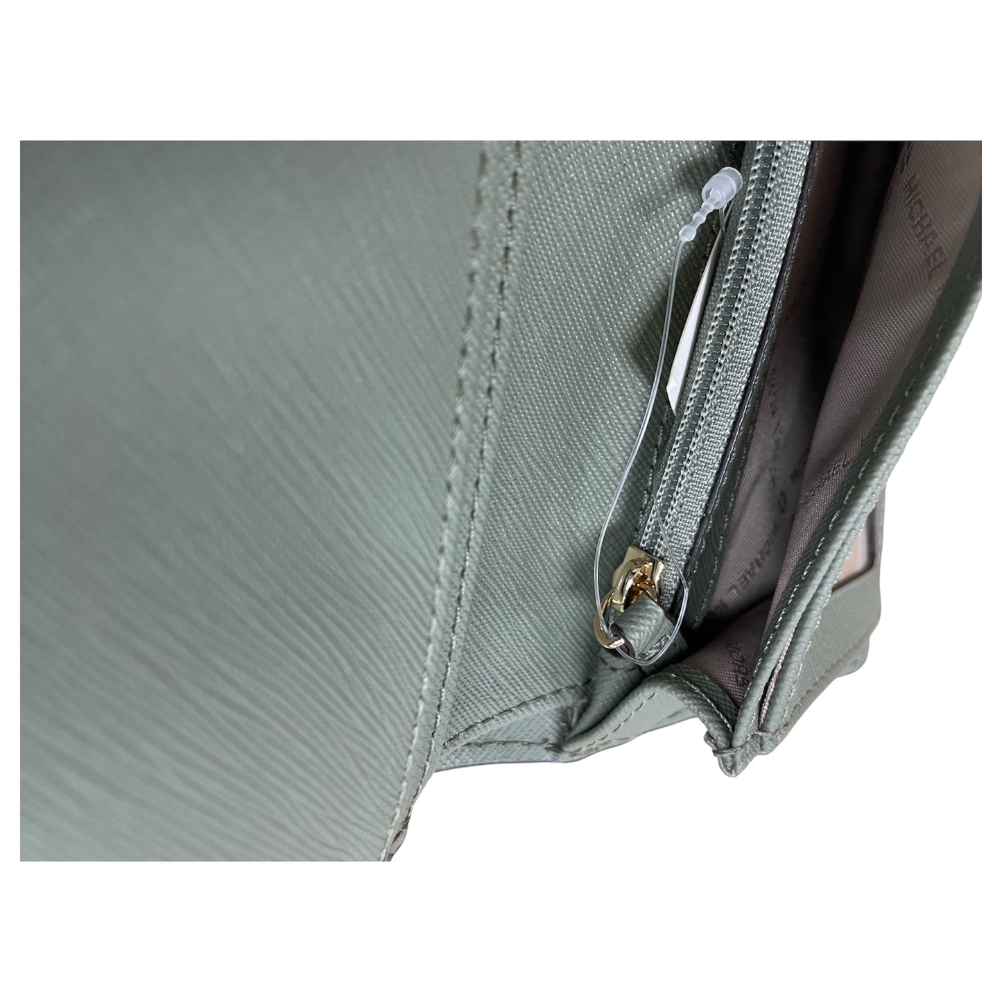 Wallet Designer By Michael Kors In Green, Size:Small