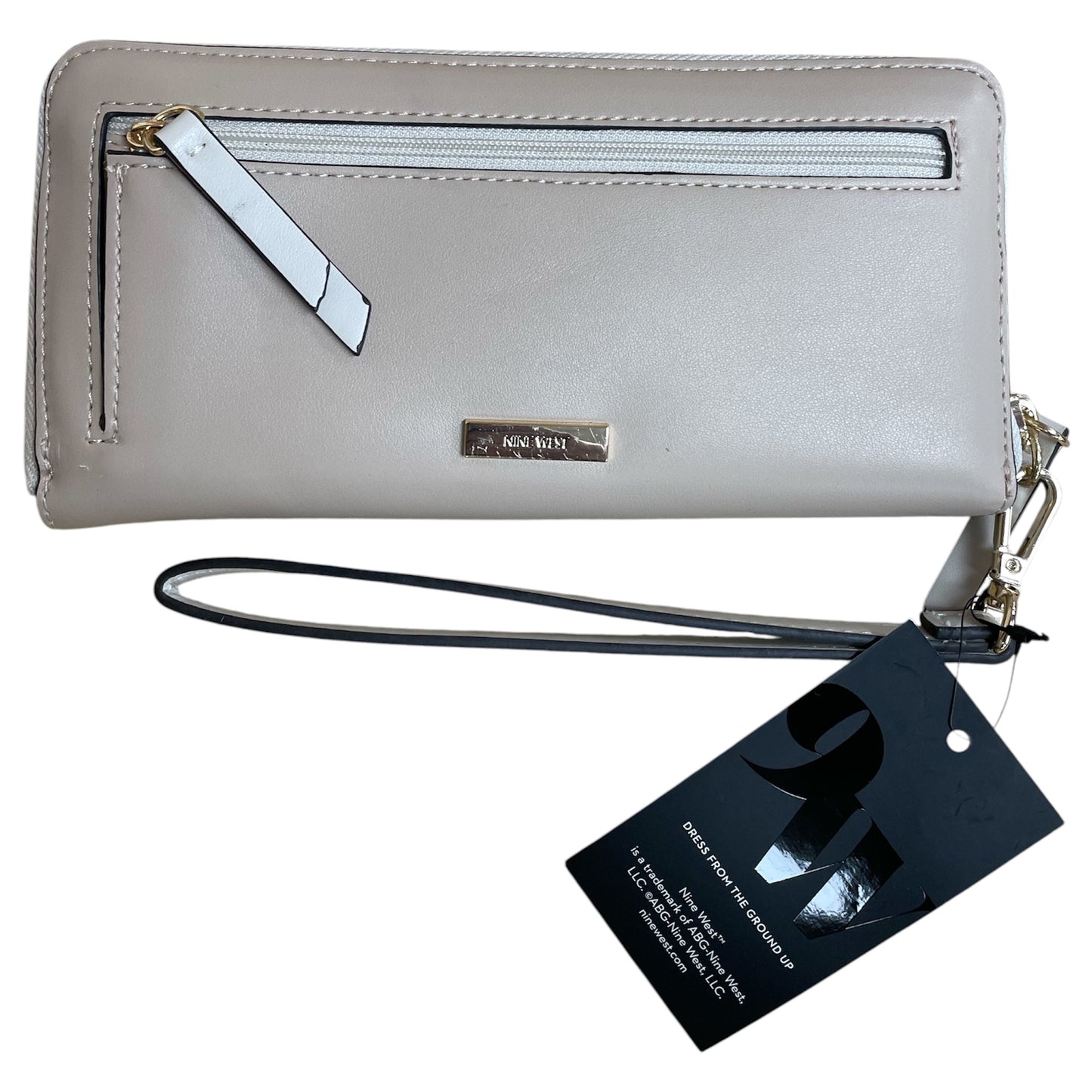 Wallet By Nine West In Taupe, Size:Large