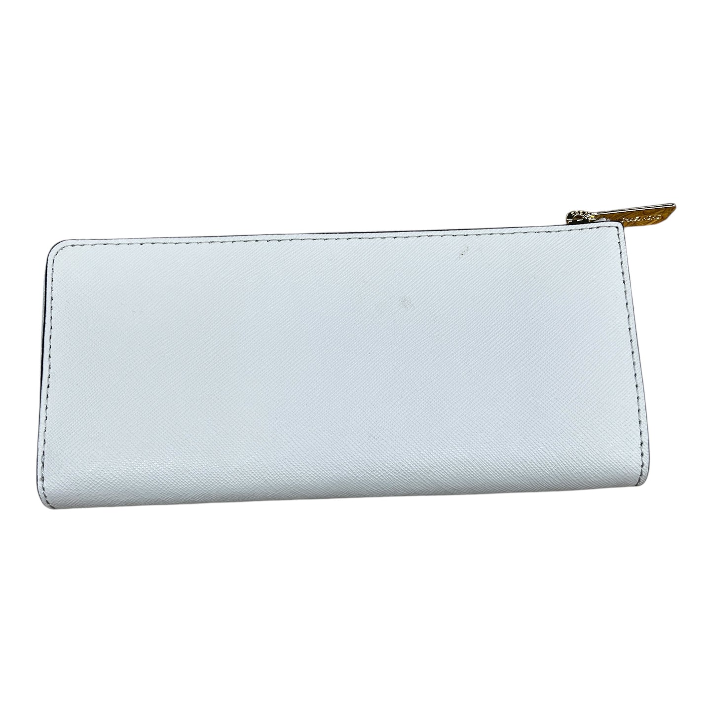 Wallet Designer By Michael Kors In Cream, Size:Large