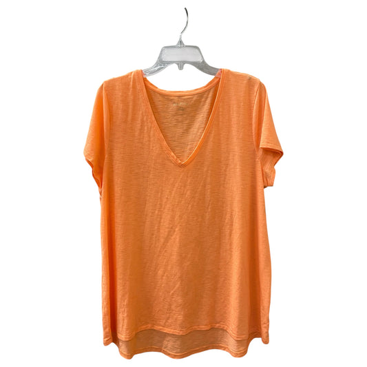 Top Ss Designer By Lilly Pulitzer In Orange, Size:Xxl