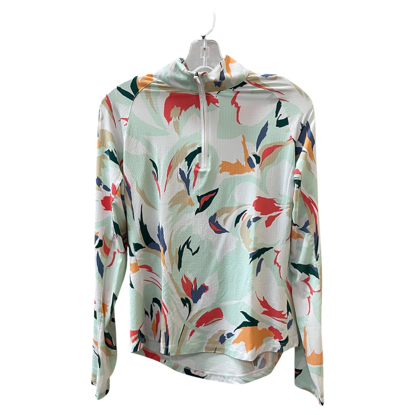 Athletic Top Ls Crewneck By Walter Hagen In Multi, Size:S
