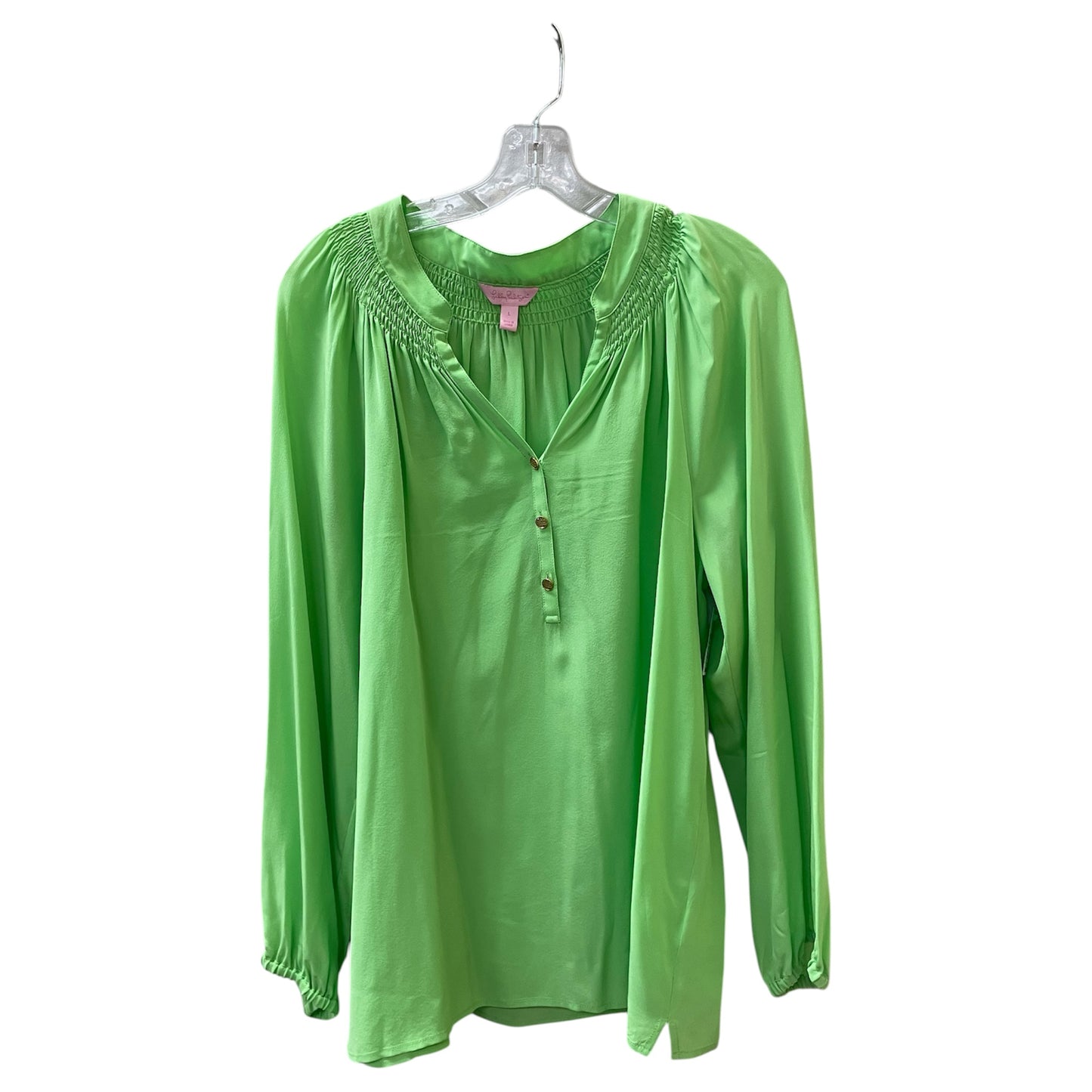 Top Ls Designer By Lilly Pulitzer In Green, Size:L