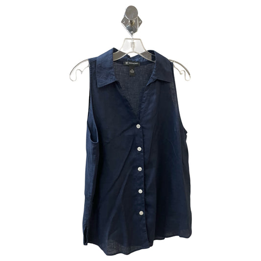Top Sleeveless By Inc In Navy, Size:12