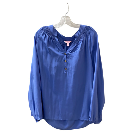 Top Ls Designer By Lilly Pulitzer In Blue, Size:L