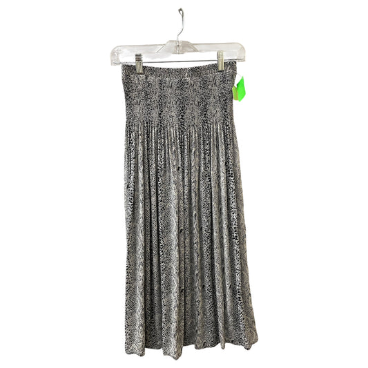 Skirt Maxi By Dramatic Expressions In Snakeskin Print, Size:Sp