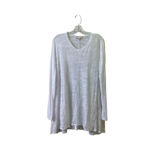 Top Ls By Eri + Ali In White, Size:Xl