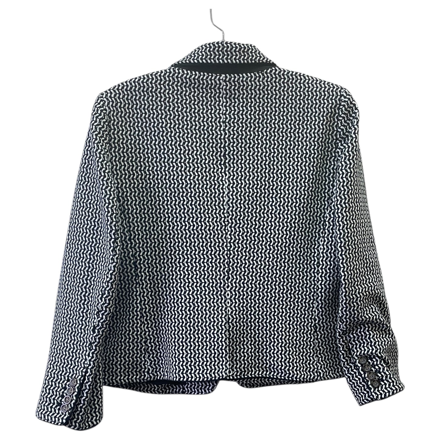 Blazer By Ann Taylor In Black & White, Size:M