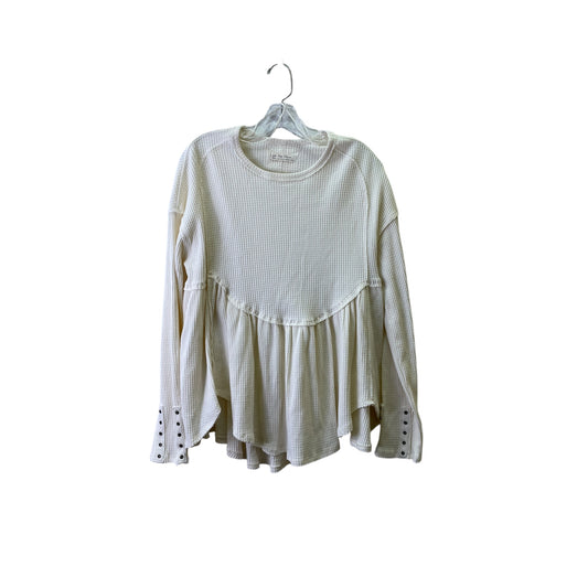 Top Ls By We The Free In Cream, Size:M