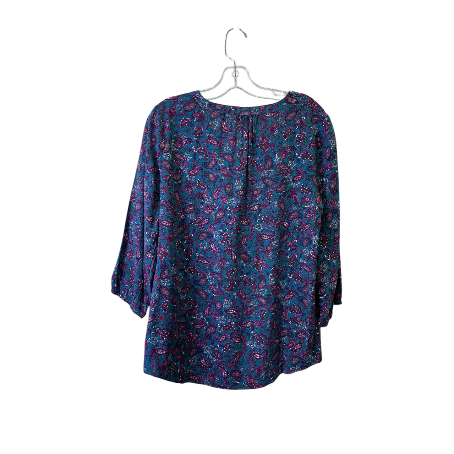 Top Ls By Croft And Barrow In Teal, Size:S