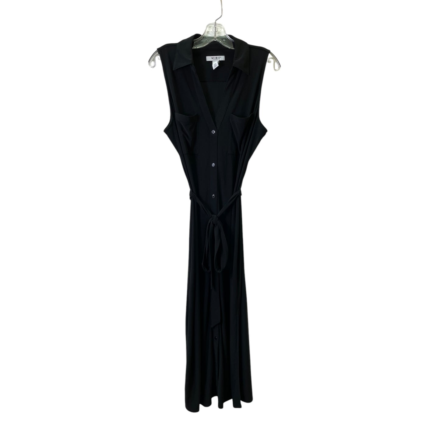 Dress Casual Maxi By White House Black Market In Black, Size:L