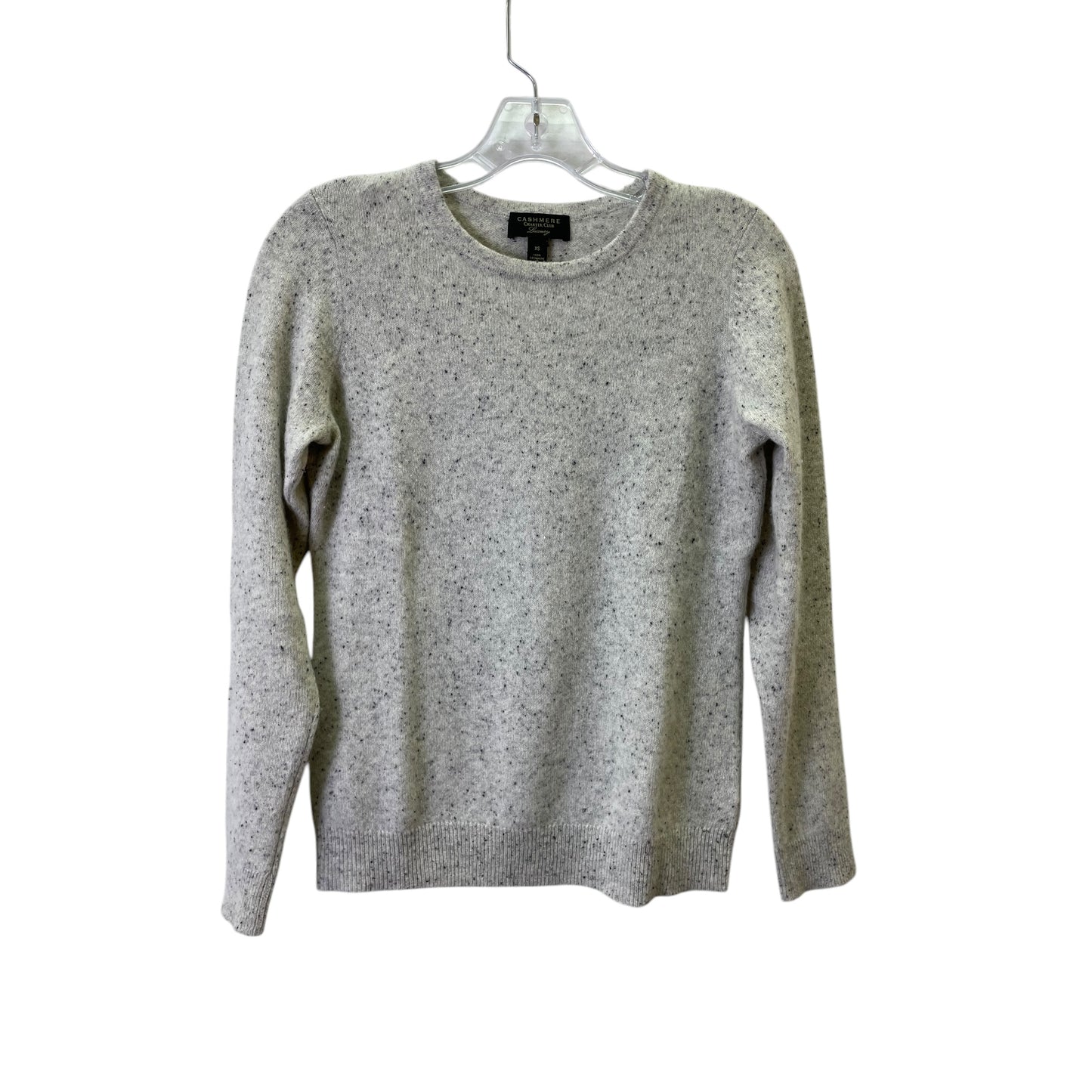 Sweater Cashmere By Charter Club In Grey, Size:Xs