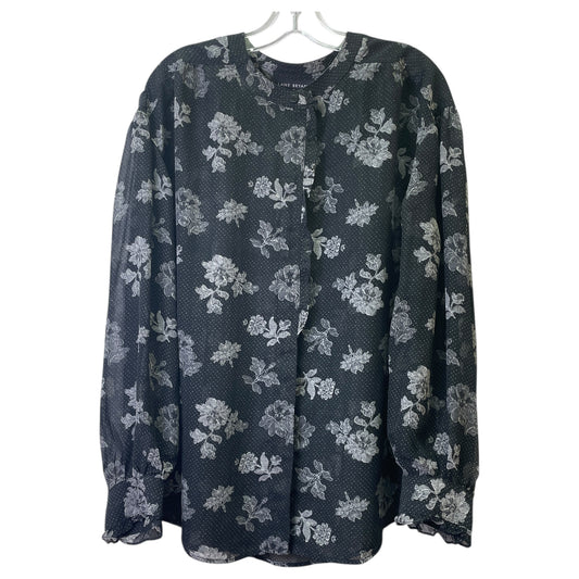 Top Ls By Lane Bryant In Black, Size:1X