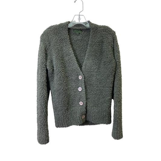 Sweater Cardigan By Barefoot Dreams In Green, Size:Xs